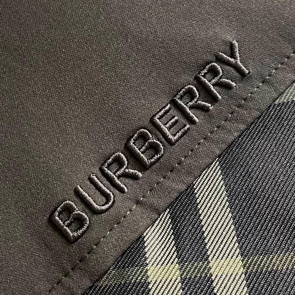 Burberry Brown Plaid Quilted Puffer Jacket - Picture 3 of 8